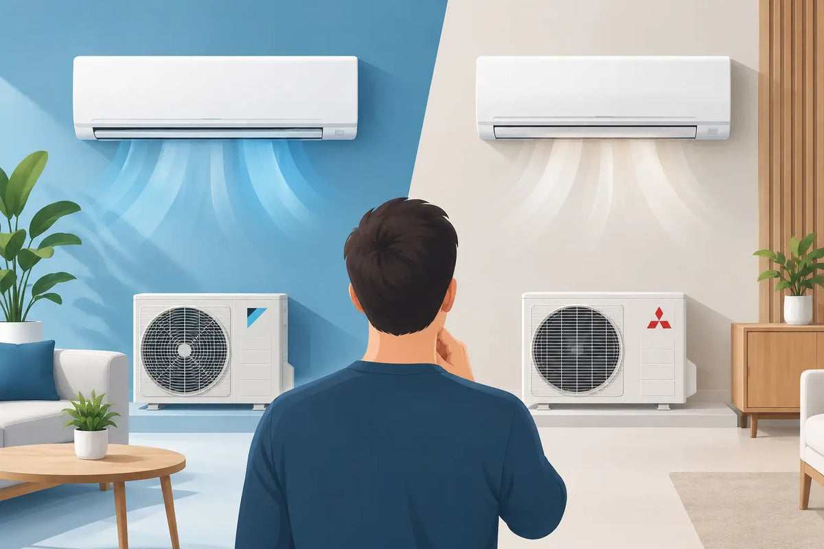Daikin alebo Mitsubishi klimatizácia - čo vybrať