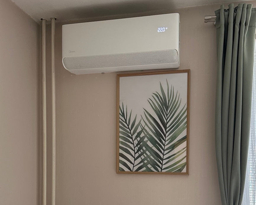 Montáž klimatizácie Midea Breezless E v Nitre na Klokočine v byte